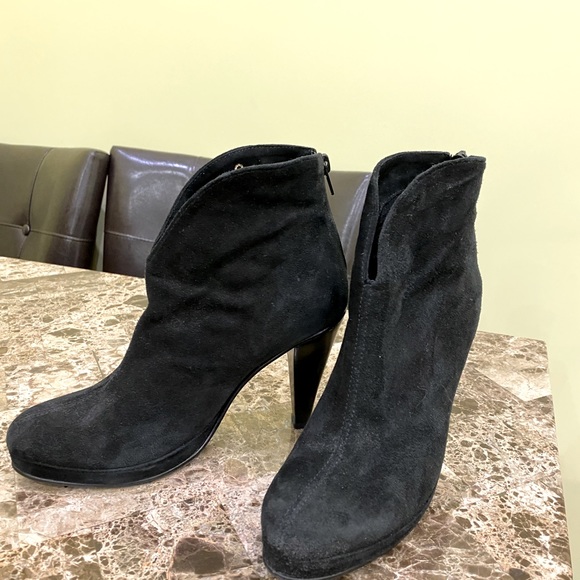 Borghetti Black suede bootie - Picture 2 of 2